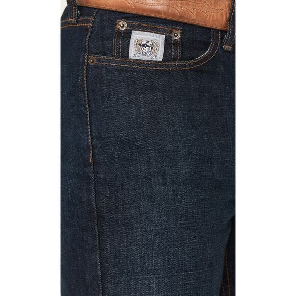 Cinch Men's Slim Fit Silver Label Dark Stone Jeans 33x32 MB98034002 IND - Picture 3 of 5